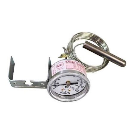 Allpoints 62-1069 Thermometer, 2, 20-220F, U Clamp, Pressure & Temperature Gauge S Pressure &